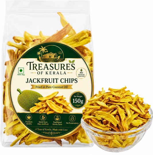 Premium Golden Jackfruit Chips - 150g (Single Pack)